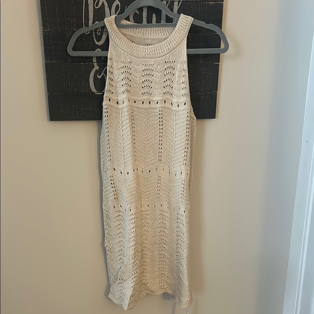 Beige cover up
